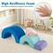 Rainbow Climber Play set Foam Blocks with Removable Machine Washable Covers